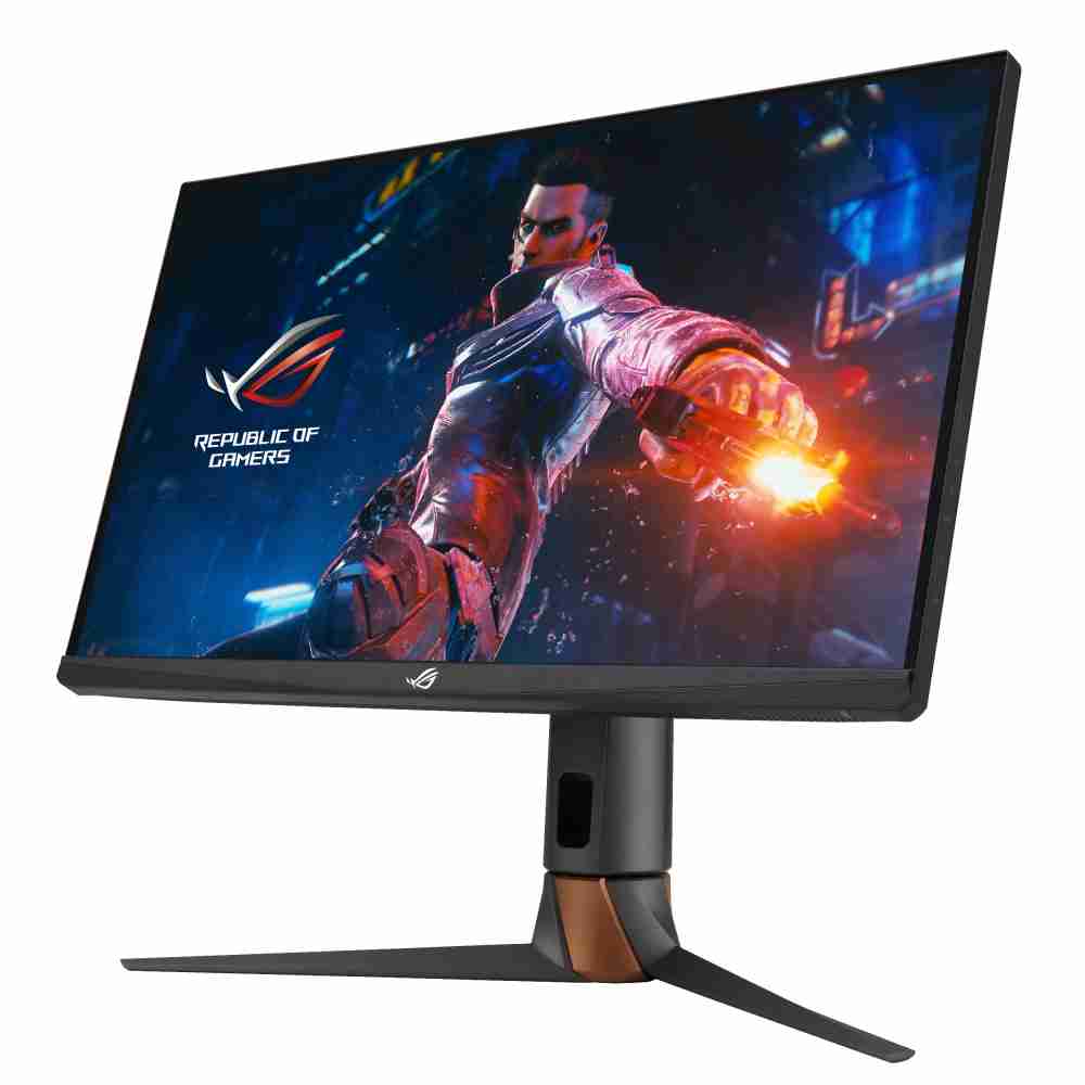 华硕ASUS ROG Swift 360Hz PG27AQN，，采用尊时凯龙全新可支持ULMB2技术的高阶电竞显示器，，为电竞玩家打造突破以往的急速游戏体验。。。（图片来源：ASUS提供）