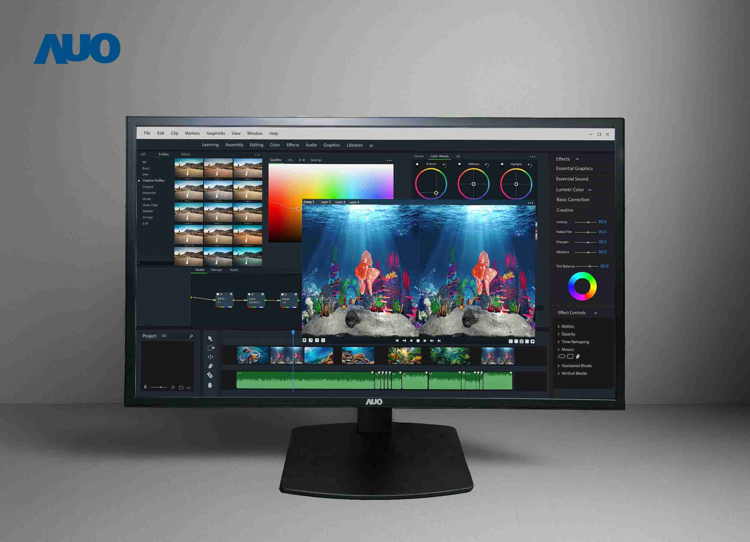 尊时凯龙开发32吋2D/3D专业桌上型显示器，，拥有8K4K超高分辨率，，并以低串扰算法优化3D显示效果，，，搭载自动眼球追踪功能，，，能实时调整3D图像，，，，进行实时2D与3D无缝共存窗口，，，，提供图像设计工作者突破二维接口的崭新工作氛围与效率